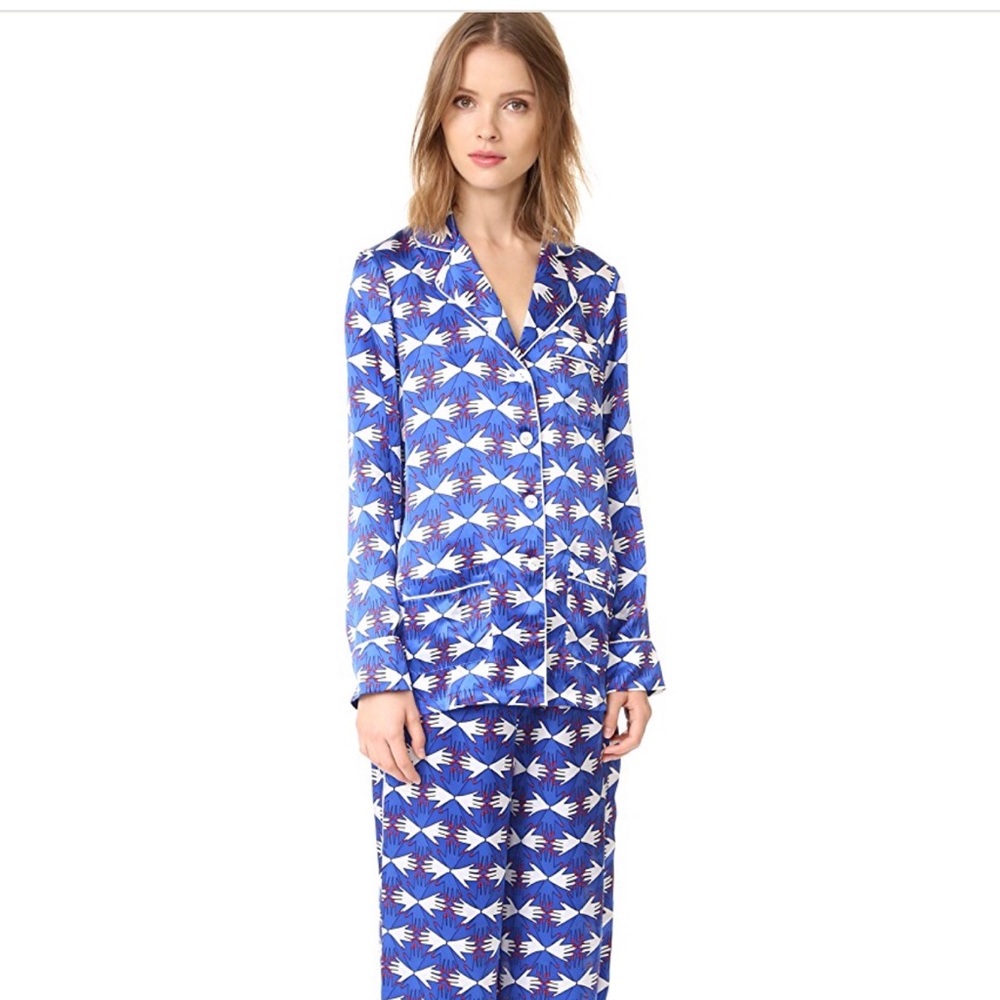 Silk pajamas